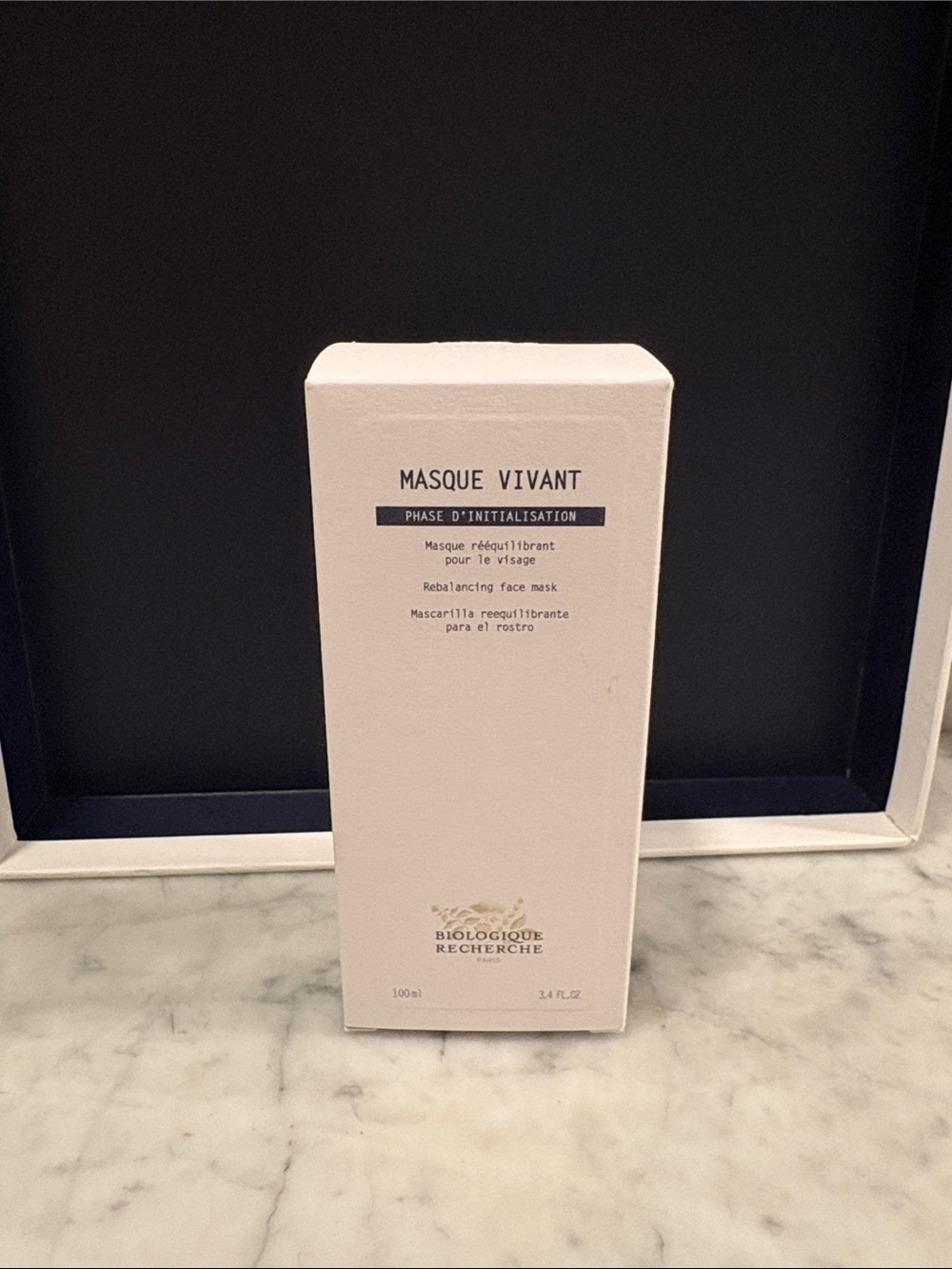 Biologique Recherche Masque Vivant Rebalancing Face Mask — White